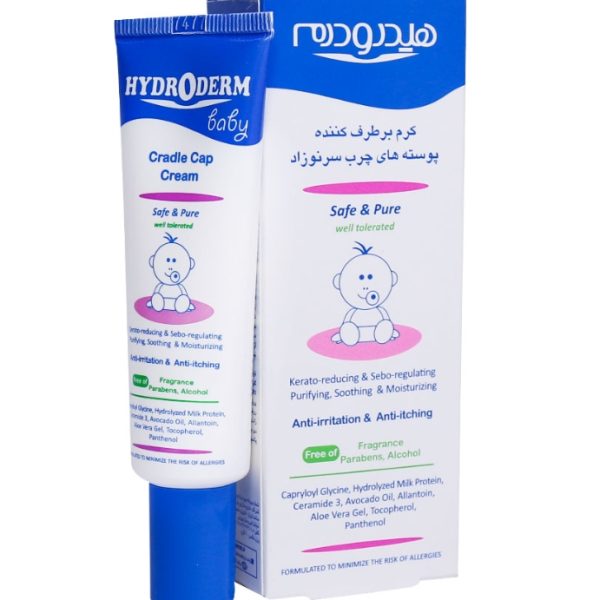 کرم برطرف کننده پوسته های چرب سر نوزاد هیدرودرم 30 ML