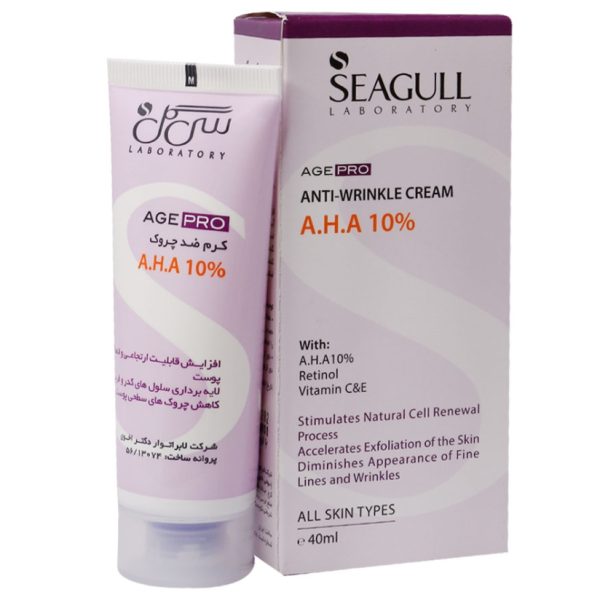 کرم ضدچروک AHA 10% سی گل 40 ML
