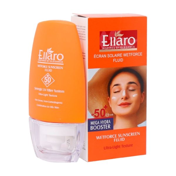فلوئید ضدآفتاب SPF50 مدل ULTRA-LIGHT مناسب پوست چرب تا مختلط الارو 50 ML