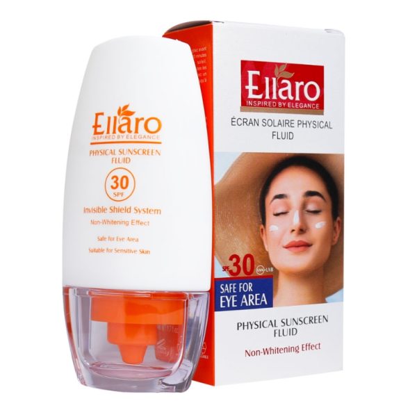 فلوئید ضدآفتاب فیزیکال SPF30 الارو 50 ML