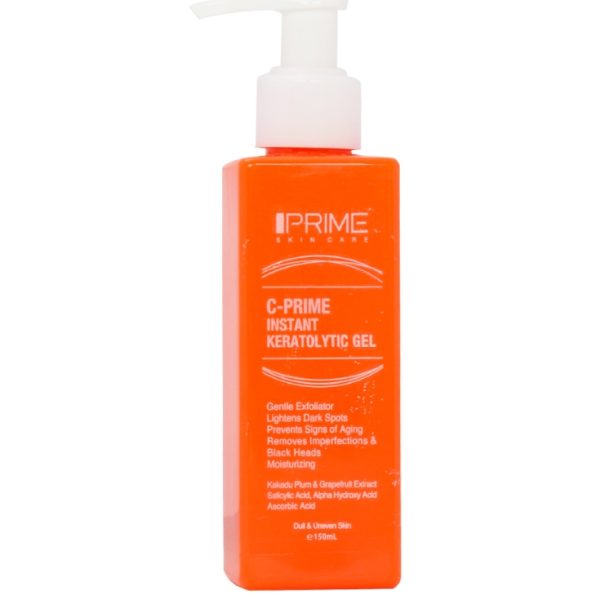 ژل لایه بردار فوری و روشن کننده ویتامین C پرایم 150 ML