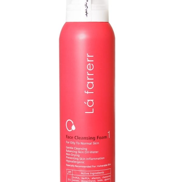 فوم شستشوی پوست چرب تا معمولی 1 لافارر 150 ML