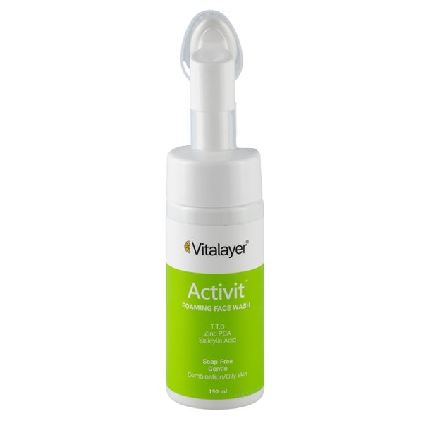 فوم شستشوی صورت پوست چرب اکتی ویت ویتالیر 150 ML
