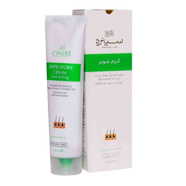 کرم موبر صورت و بدن سینره 100 ML