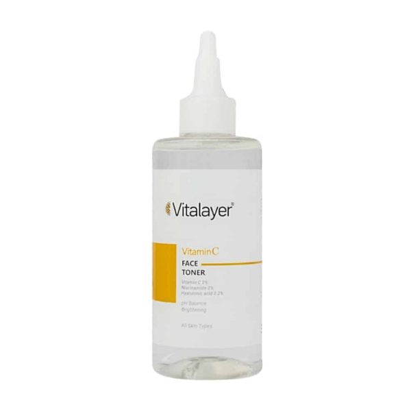 تونر صورت ویتامین C ویتالیر مناسب انواع پوست 200 ML