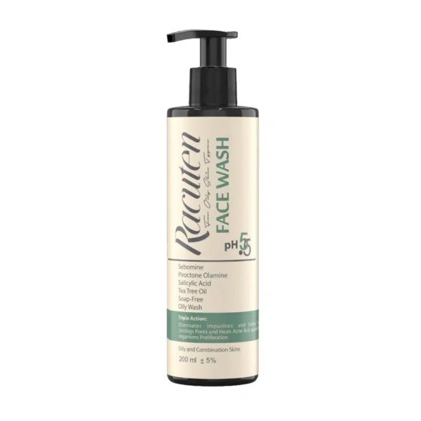 ژل شستشوی صورت راکوتن مناسب پوست های چرب و مختلط 200 ML