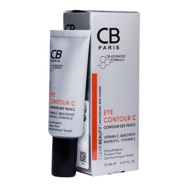 کرم دور چشم CB پاریس روشن کننده حاوی ویتامین سی 20 ML