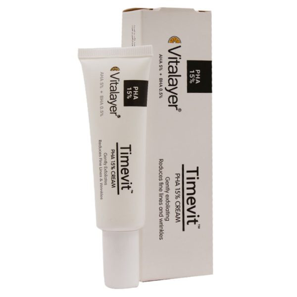 کرم لایه بردار PHA 15% تایم ویت ویتالیر 30 ML
