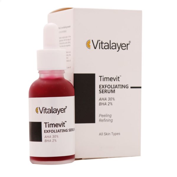سرم لایه بردار قوی حاوی 30% AHA تایم ویت ویتالیر 30 ML