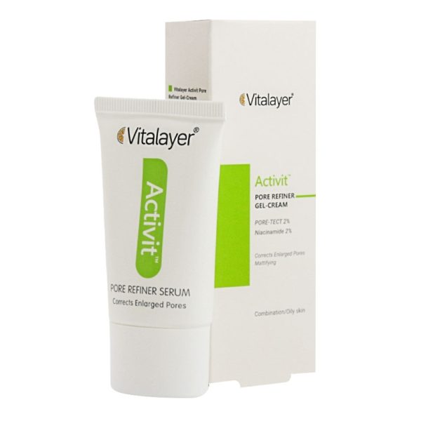 کرم ژل جمع کننده منافذ باز پوست اکتی ویت ویتالیر 30 ML