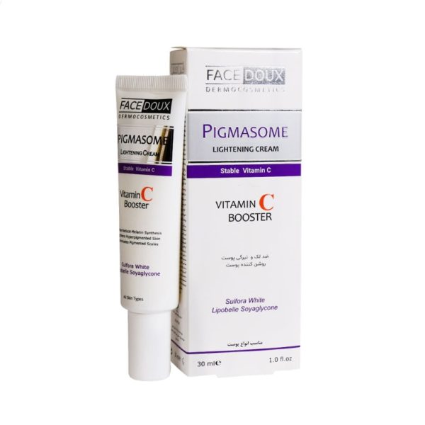 کرم ضدلک پیگمازوم حاوی ویتامین C فیس دوکس 30 ML