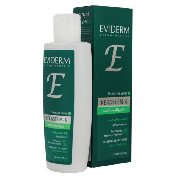 شامپو تقویت کننده کراستم جی اویدرم مناسب مو چرب 250 ML