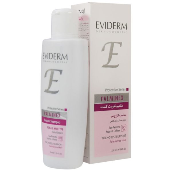 شامپو تقویت کننده پالمینکس+ اویدرم مناسب انواع شوره سر 200 ML
