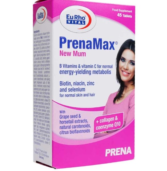 قرص پرنامکس نیو مام یوروویتال 45 عدد