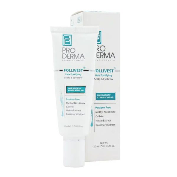 ژل تقویت کننده موی سر و ابرو پرودرما 20 ML