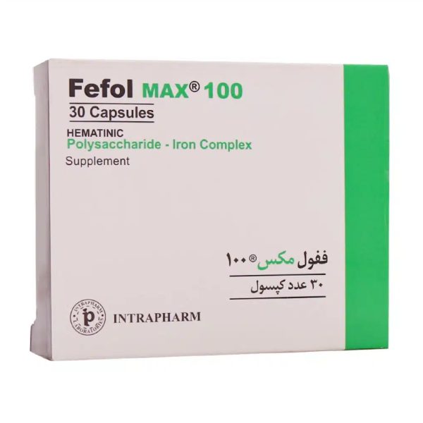 کپسول ففول مکس 100 اینترافارم 30 عدد