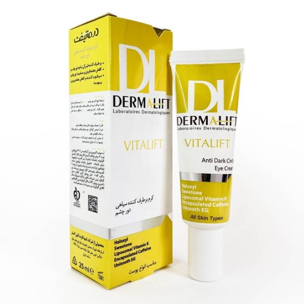 کرم ضدتیرگی دور چشم ویتالیفت درمالیفت 25 ML