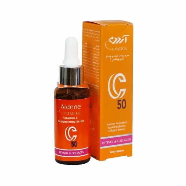 سرم روشن کننده و ضد لک ویتامین C سی فکتور آردن 30 ML