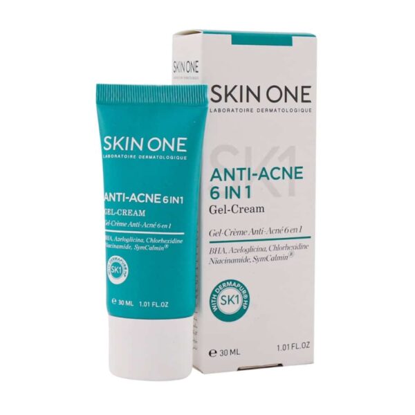 ژل کرم ضد جوش 6 در 1 اسکین وان 30 ML